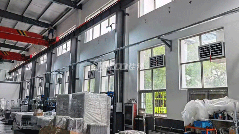 鍛造工廠車間環(huán)保空調(diào)輸送涼風(fēng)降溫